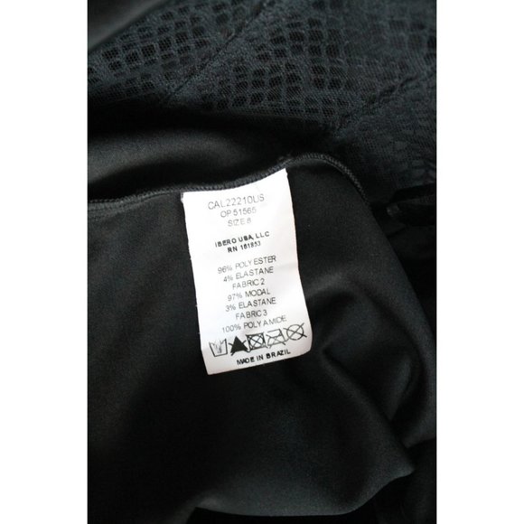PatBO Corset Waist Crepe Pant Black Size US 8 Fall 2022 - Picture 8 of 8